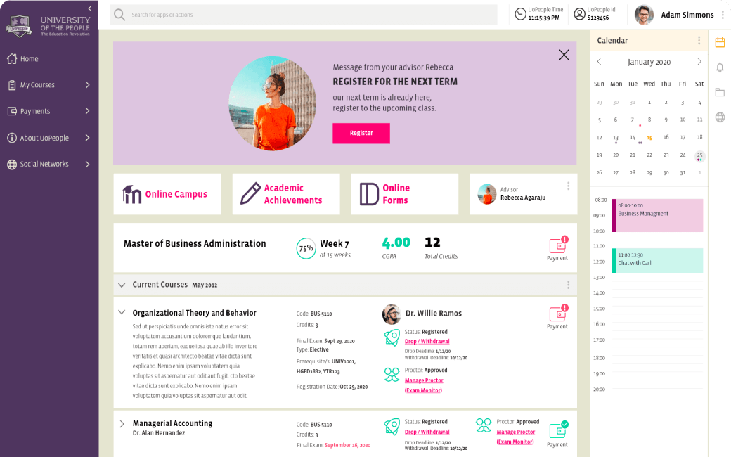 University of the People preview